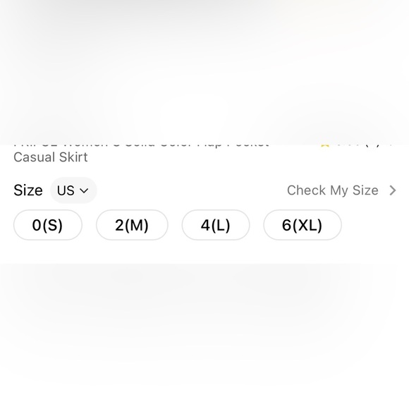 Womens Solid Color flap Pocket Casual skirt | Army skirt | S-M | Khaki | $20 - Picture 13 of 13